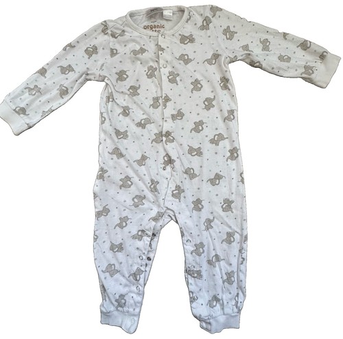 White baby romper size - baby, 80-86