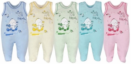 Baby romper elephant - romper,