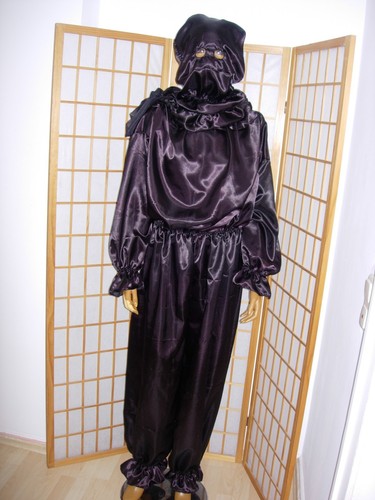Jumpsuit satin sissy - , negligee