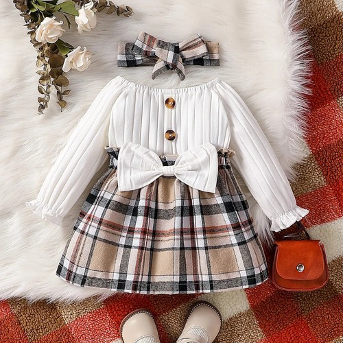 Baby girls romper outfit set - outfit,