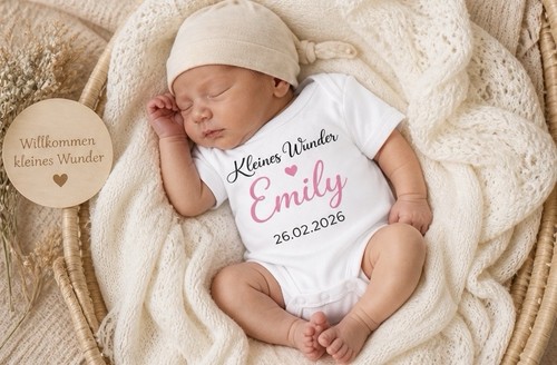 Baby body personalisiert - baby,